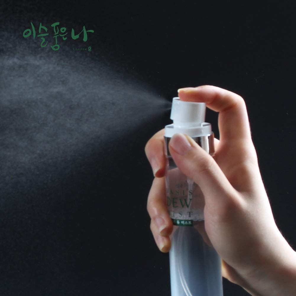 Oasis Dew Mist 3.38oz 100ml, Soothing Calming Facial Mist spray for sensitive skin, Premium Bulgarian Damask rose water