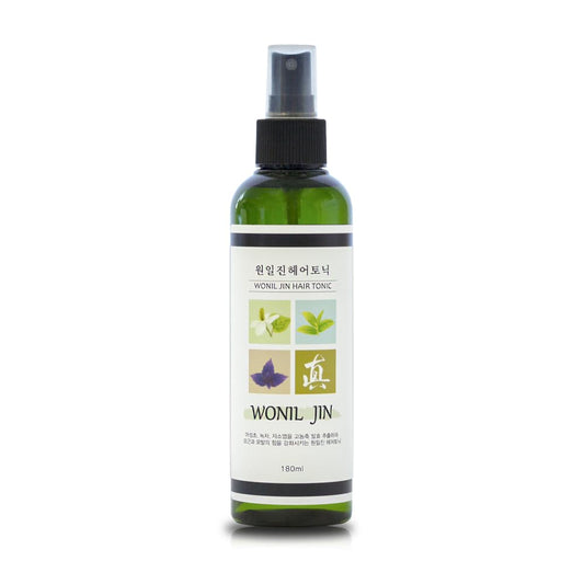 Hair Tonic, Scalp treatment tonic, Traditional Korean herbal cooling spray, rosemary oil, green tea extract