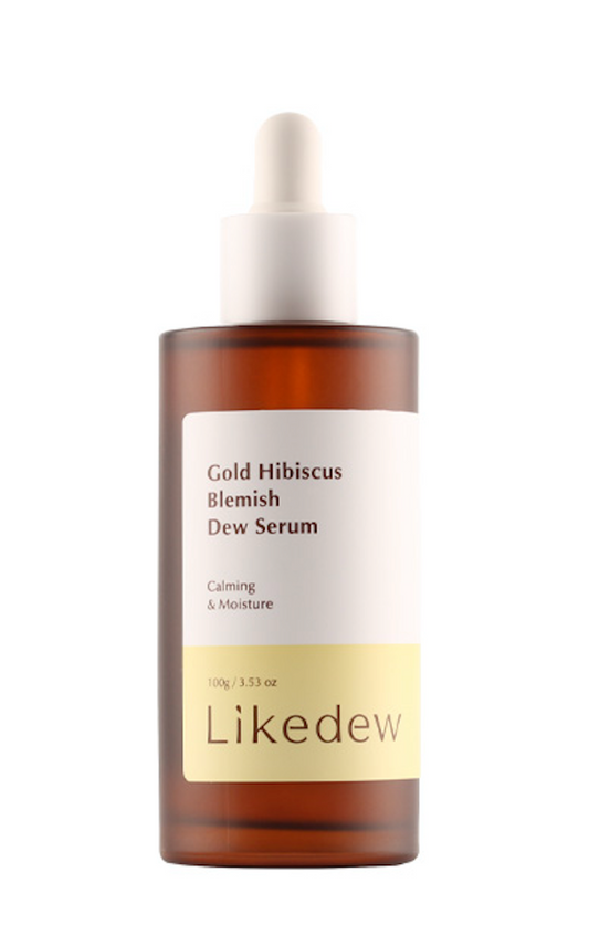 Like Dew Gold Hibiscus Blemish Serum - Moisturize, Soothe, Strengthen Skin Barrier